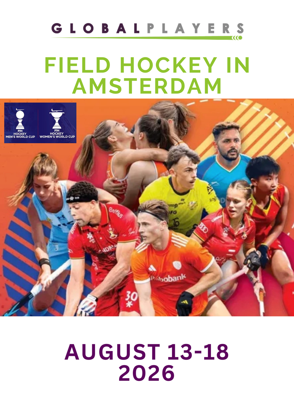 Field Hockey in AMSTERDAM — Training + World Cup