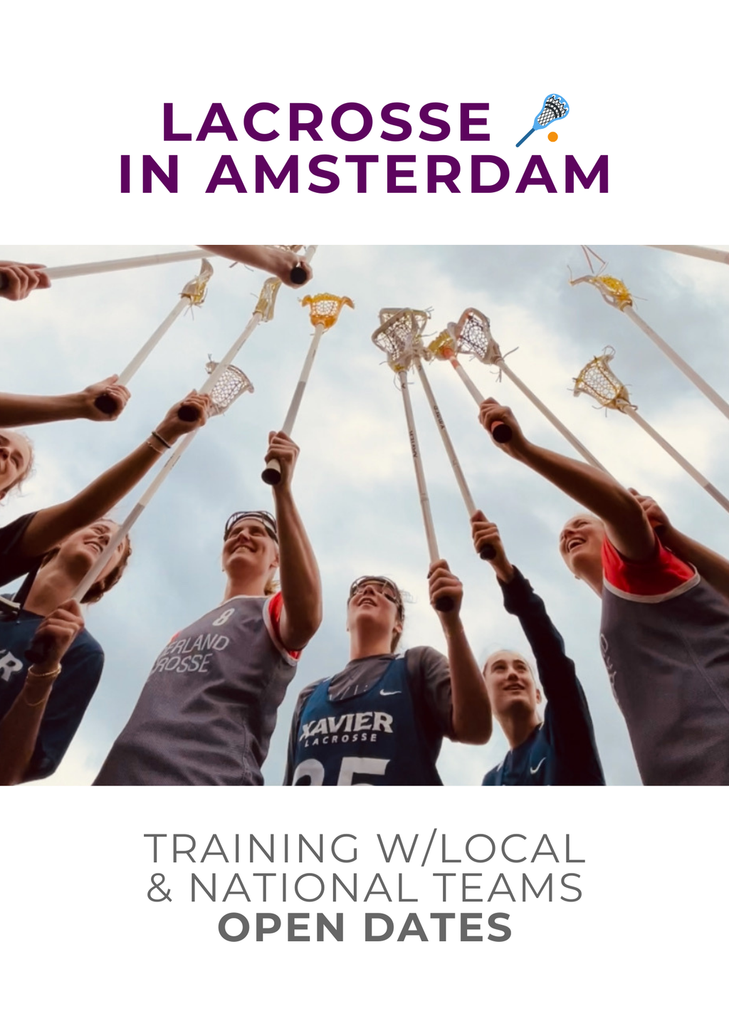 Lacrosse in The Netherlands — LOCAL & NATIONAL TEAMS