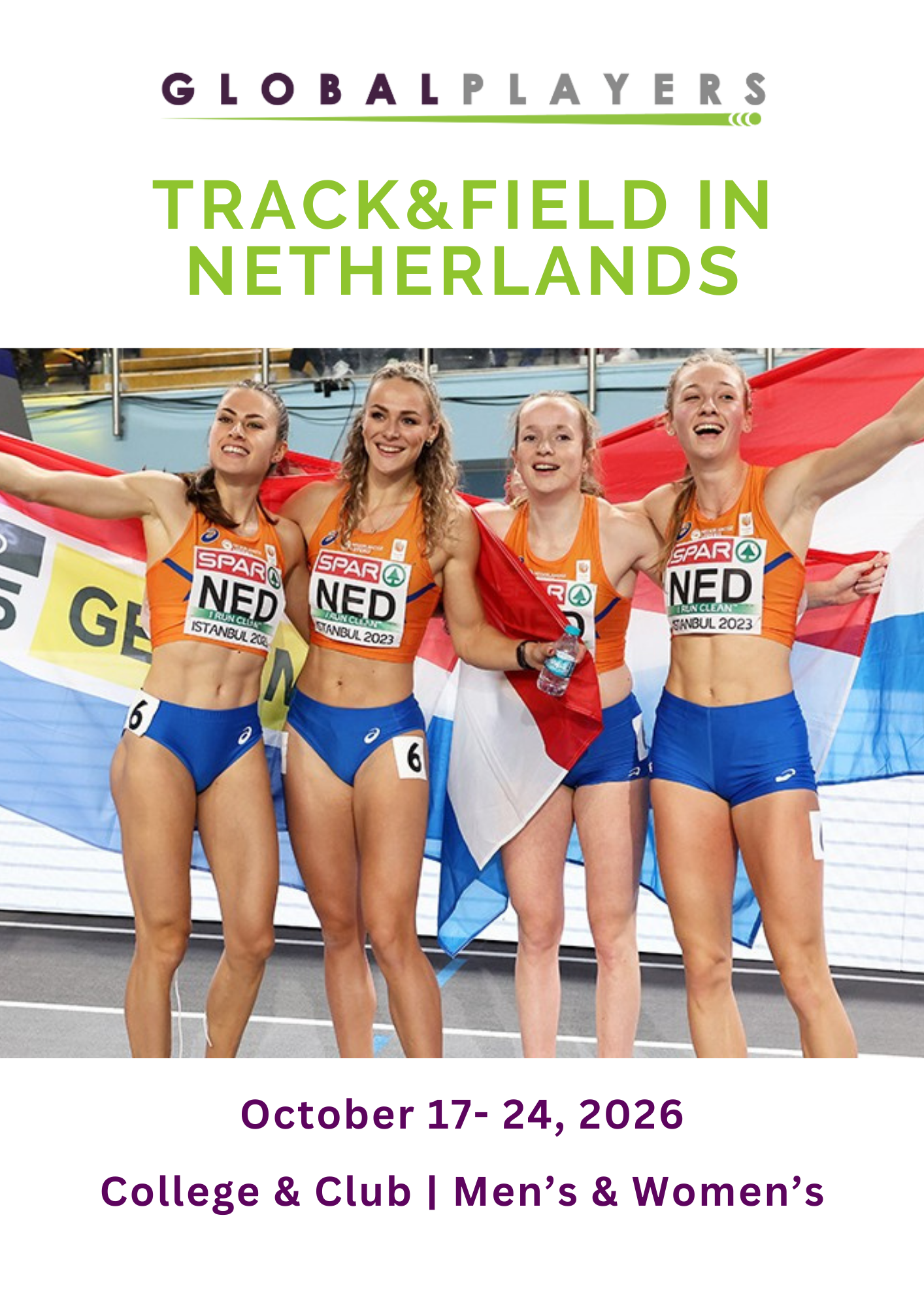 Track & Field in NETHERLANDS — Training