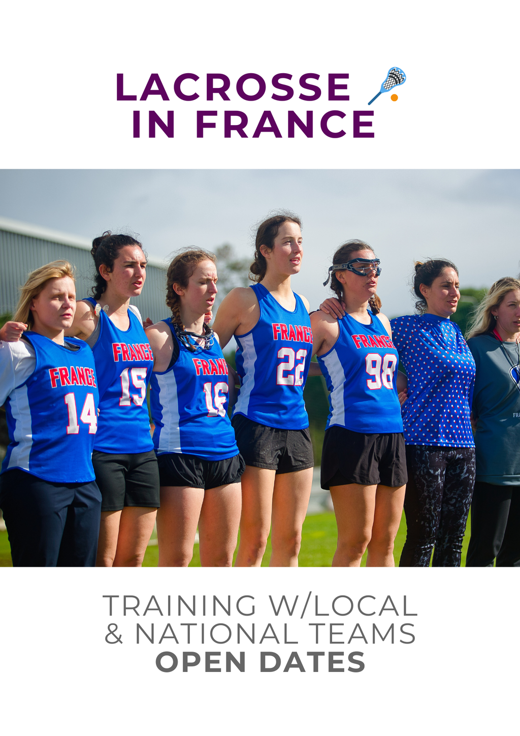 Lacrosse in France — LOCAL & NATIONAL TEAMS