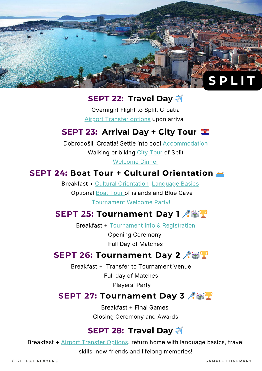 Lacrosse in Croatia — TOURNAMENT