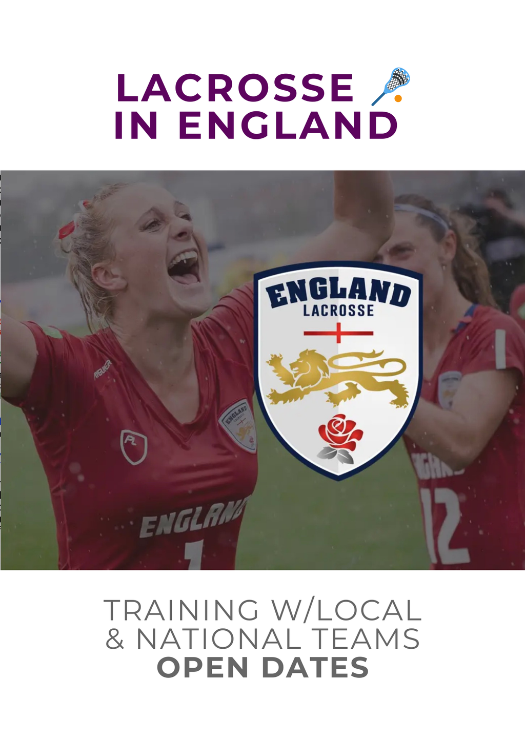 Lacrosse in England — LOCAL & NATIONAL TEAMS