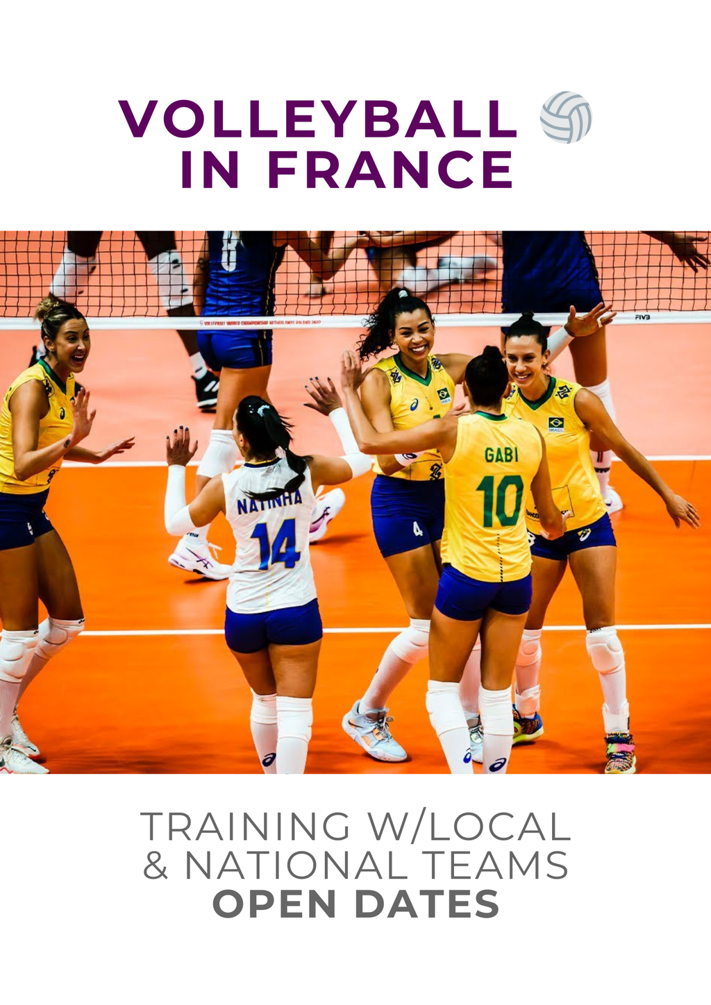 Volleyball in France — LOCAL & NATIONAL TEAMS