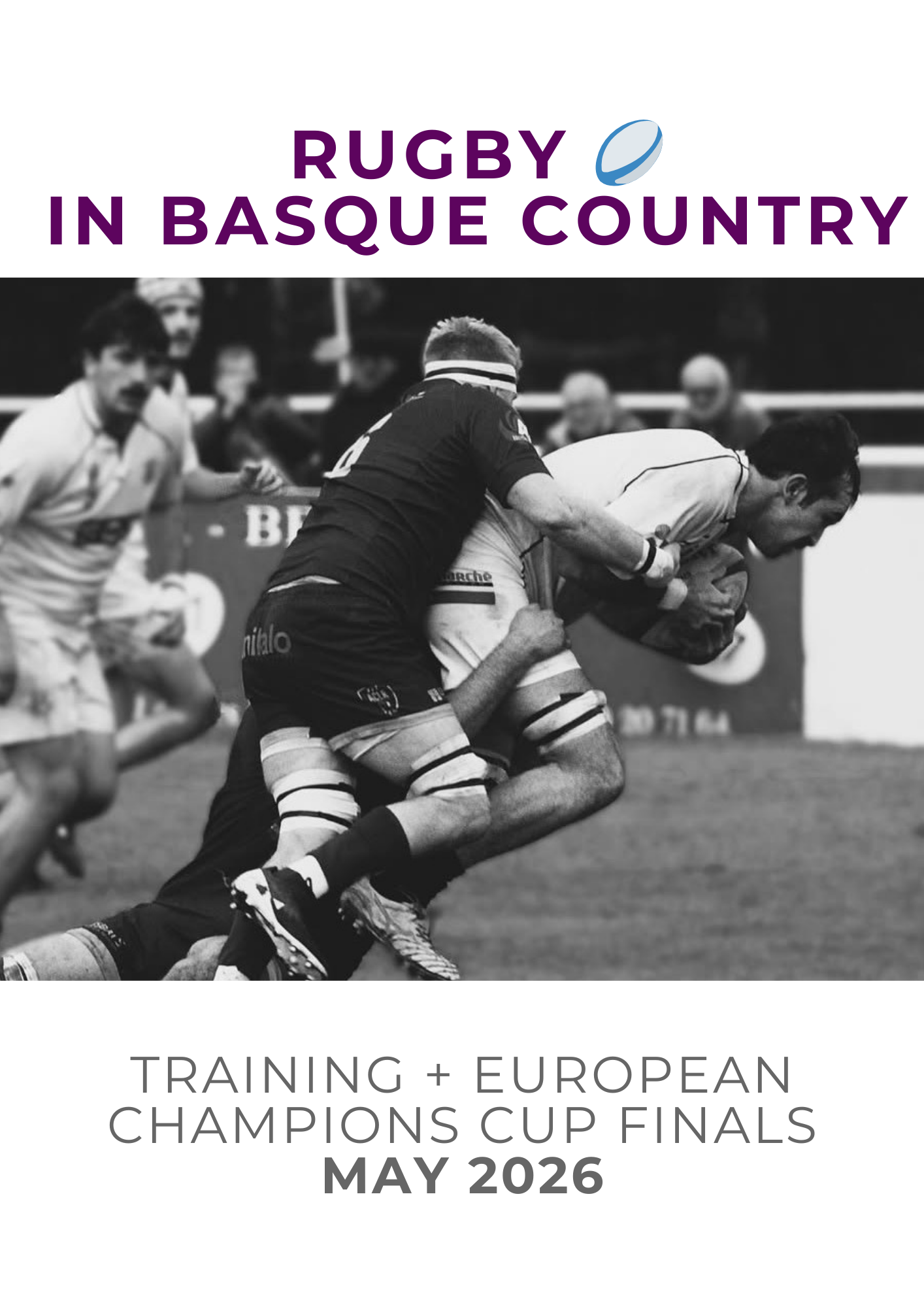 Rugby in Basque Country — TRAINING + EUROPEAN CHAMPIONS CUP